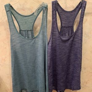 Lululemon Tank top bundle salute the sun sz 6